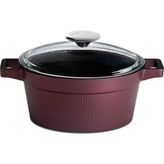 Cem Granit Master Döküm Mürdüm Tencere 20 cm