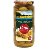 Cem Kırma Yeşil Zeytin 400 gr 121-140 Ad/kg