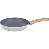 Cem Naturel Wood Tava 24 cm - Krem