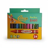 Cengo Süper Jumbo Mum Boya 24 lü