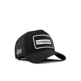 Censored Logolu Siyah Trucker Şapka