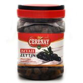 Cerenay Zeytincilik 1 kg Az Tuzlu Gemlik Yağlı Sele Sofralık Siyah Kahvrengi Zeytin