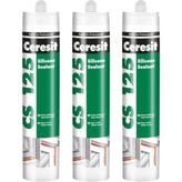 Ceresit CS 225 3x280 gr Beyaz Silikon Mastik