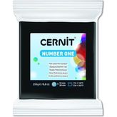 Cernit 100 Number One Black 250 gr Polimer Kil
