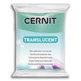 Cernit Translucent N:620 Emerald 56 GR Polimer Kil
