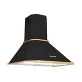 Çetintaş Evii 4615 RS 60 cm Rustik Siyah Davlumbaz