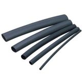 Çetsan 8 mm Isı ile Daralan Siyah Makaron