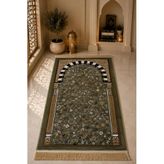 Çeyiz Diyarı Rawza Bambu Halı Seccade 70x110 cm