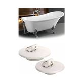 Ceylan Adam Banyo Küvet ve Lavabo Tıpası, Lavabo Gider Tıkacı, 2'li, 1410 - Çok Renkli