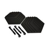 Ceylan Adam Wave Akustik Panel Genişleme Seti (10AAK9901) - Çok Renkli