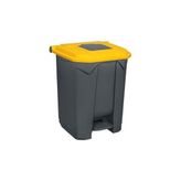 Ceymop Pedallı Çöp Kovası 50 Lt - Sarı