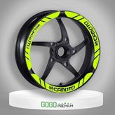 Cf Moto Uyumlu Flo Sarı 1 Set Jant Şeridi