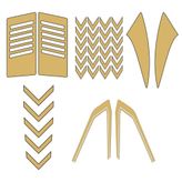 Cg Gold Sticker Ve Depo Şerit Seti