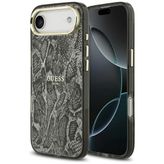 CG MOBILE Guess Python Pattern iPhone Air için MagSafe kılıfı ile uyumlu (siyah)
