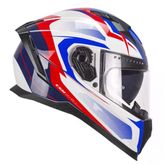 Cgm 311G Blast Kapalı Kask Beyaz - Mavi S