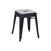 Chairlife Tolix Metal Tabure - Siyah