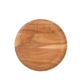 Chakra Alessandra Natural 32 cm Dekoratif Tabak