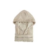 Chakra Vıola Natural Bambu Unisex Bornoz