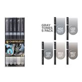 Chameleon 5'li Set Gray Tones Marker Kalem