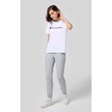Champion 117550-EM021 Script Shop Rib Cuff Pants Gri Kadın Eşofman Altı