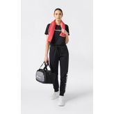 Champion 118429-KK001 Siyah Script Shop Rib Cuff Pants Kadın Eşofman Altı