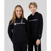 Champion 306970-KK001 Siyah Icons Hooded Erkek Çocuk Sweatshirt