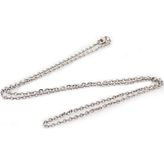 Chavin Kadın Çelik Kolye Zinciri 45 cm 1.5 mm ap81