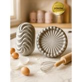 ChefTime 2'li Gri Baton&tart Kek Kalıbı