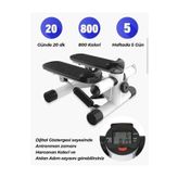 Chermik Ipli Fitness Stepper Egzersiz Aleti Total Body Twister Cross Step Spor Ve Kondisyon Aleti