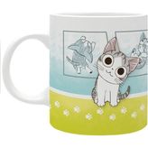 Chi Kedi Baskılı Seramik Beyaz Kupa