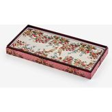 Chiara Alessi Summer Lounge Beyaz Porselen Tepsi 36,2X17X1,7 cm