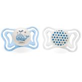 Chicco 2 li 2-6 Ay Physio Light Gece Parlayan Silikon Emzik