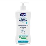 Chicco 750 ml Baby Moments Doğal Bebek Saç ve Vücut Şampuanı