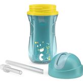 Chicco Isı Yalıtımlı Pipetli Su Matarası Erkek (2 Adet)