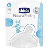 Chicco Natural Feeling Orta Akış Biberon Emziği