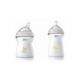 Chicco Natural Feeling Pp Biberon Ikili 250+330 ml Desenli