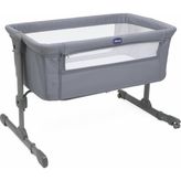 Chicco NEXT2ME Essential Beşik - Taş Renkli Polyester Malzeme ile Kolay Taşınabilir Tekerlekli