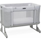 Chicco NEXT2ME Forever Co-Sleep Cot Ash Grey Tekerlekli Ergonomik Yapı ile Güvenli Kullanım