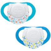 Chicco Physio Compact Piccolo E Sottile Emzik 6-12 Ay 2'li - Mavi