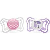 Chicco Physio Light Silikon Emzik 2'li 2-6 Ay - Mor - 1 Yaş