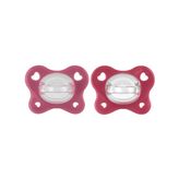 Chicco Physioforma Dual Soft Kız 16-36 Ay 2'li Emzik
