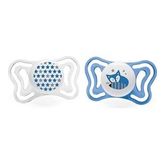 Chicco Pyhsioforma Light 16-36 Ay 2'li Mor Silikon Emzik