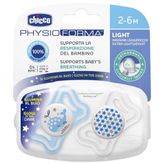 Chicco Pyhsioforma Light Gece Parlayan Silikon Emzik 2-6 Ay 2'li - Erkek