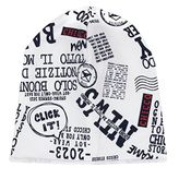 Chicco Unisex Bebek Şapka, Siyah/Beyaz, 0 Ay