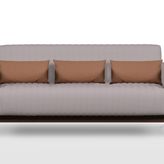 Chiron Metal Ayaklı Üçlü Kanepe