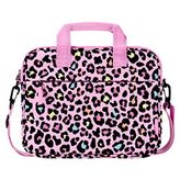 Choco Mocha Erkek ve Kız Çocuk Tablet Kol Çantası, (10-12,5 inç), Leopar-pembe 12.5 inç, 12.5inch(12.5 x 9.8 x 1.3)