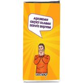 Chocolato 100 gr Aşkından Servis Dışıyım Bitter Tablet Çikolata