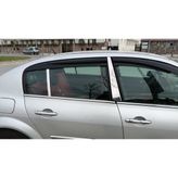 Chromeline Renault Megane 2 Krom Kapı Direği Cam Direği 4 Parça 2003 - 2012 Paslanmaz Çelik