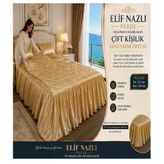 Çift Kişilik Gold Yatak Örtüsü