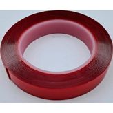 Çift Taraflı Bant 20Mm * 5Mt Kırmızı Şeffaf / Unıversal / Cc